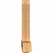 Ekena Millwork Eugene Smooth Timber Gable Bracket, Western Red Cedar, 60"W x 35"H x 5 1/2"D x 5 1/2"F, 14/12 Pitch GBW060X35X0606EUG00SWR - alternate 3